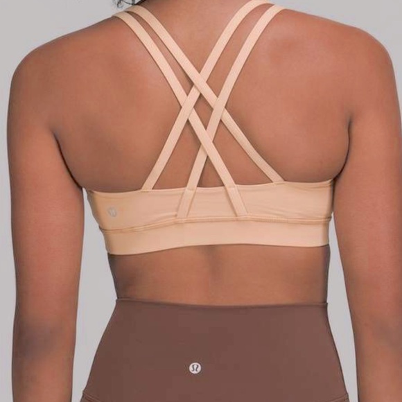 Lululemon 🍋 Energy Bra Medium Support, B–D Cups in Misty Shell Size 6 - Picture 8 of 8